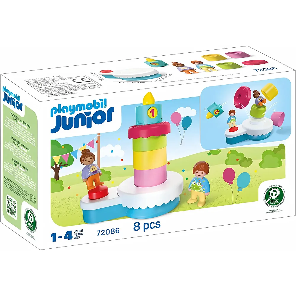 PLAYMOBIL Junior Geburtstagstorte 72086
