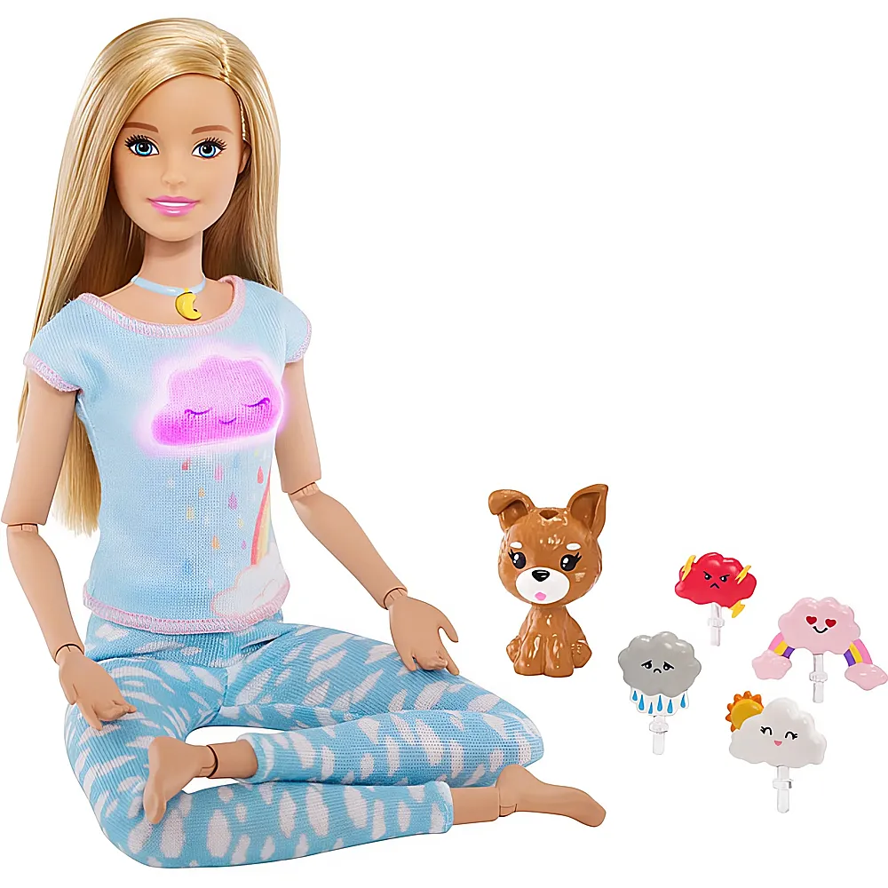 Barbie Karrieren Wellness Meditation Puppe Blond