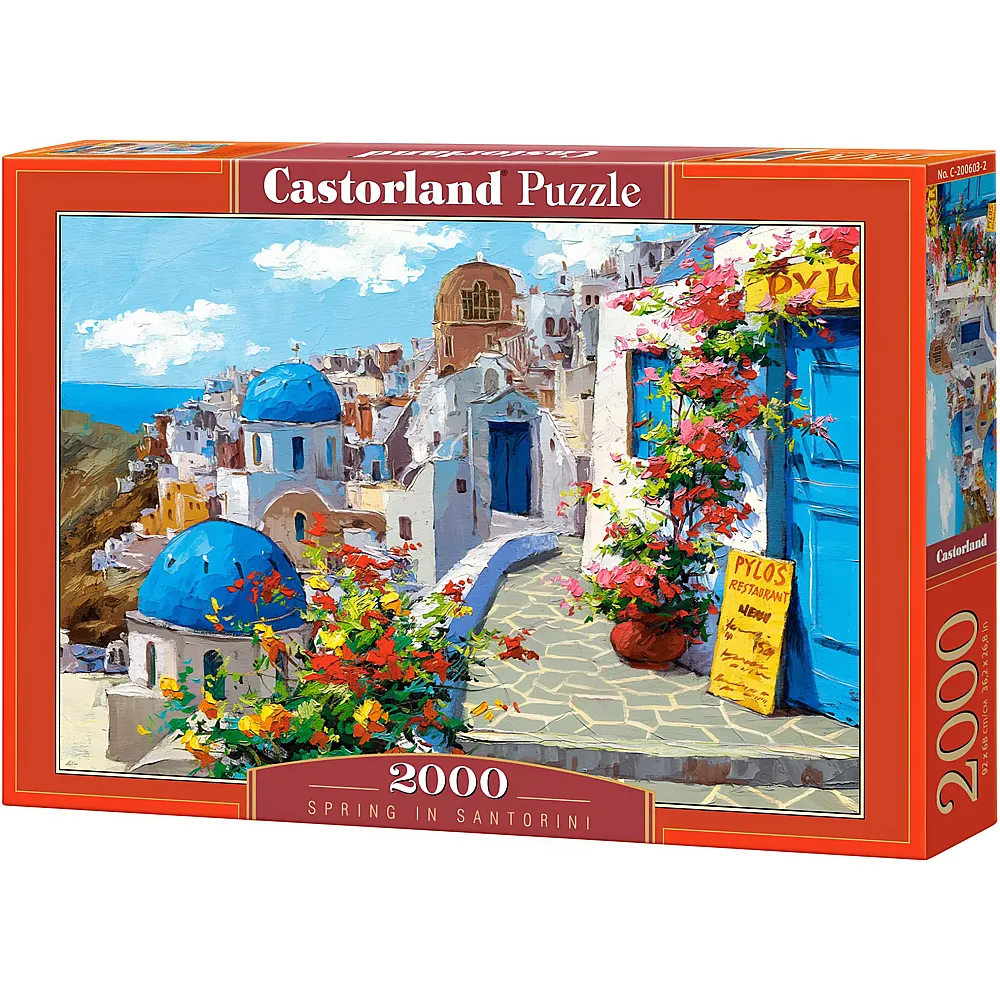 Castorland Puzzle Spring in Santorini 2000Teile