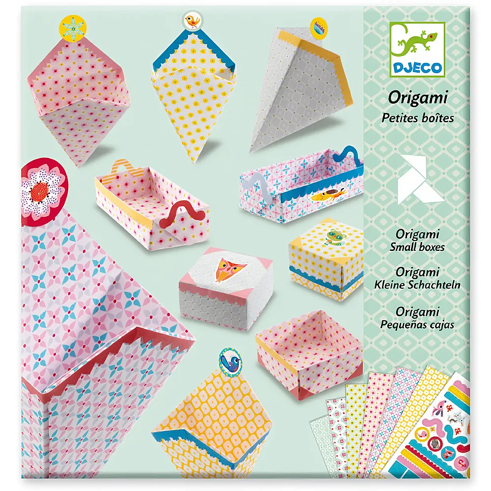 Djeco Kreativ Origami Kleine Boxen