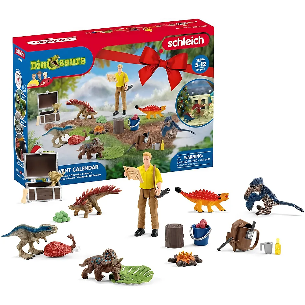 Schleich Dinosaurier Adventskalender FR/IT