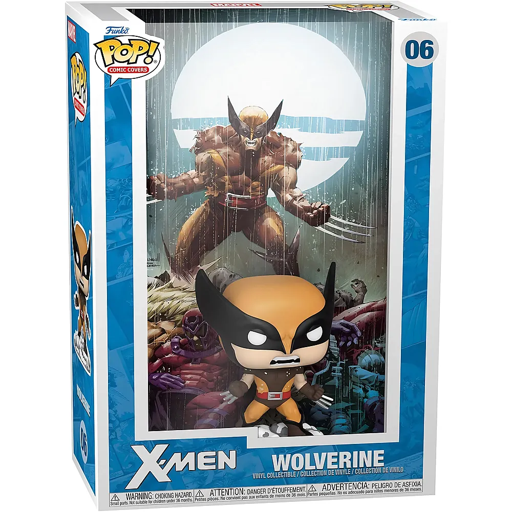 Funko Pop Comic Cover: Marvel - Wolverine - Vinyl-Sammelfigur - Geschenkidee - Offizielle Handelswaren - Spielzeug F�r