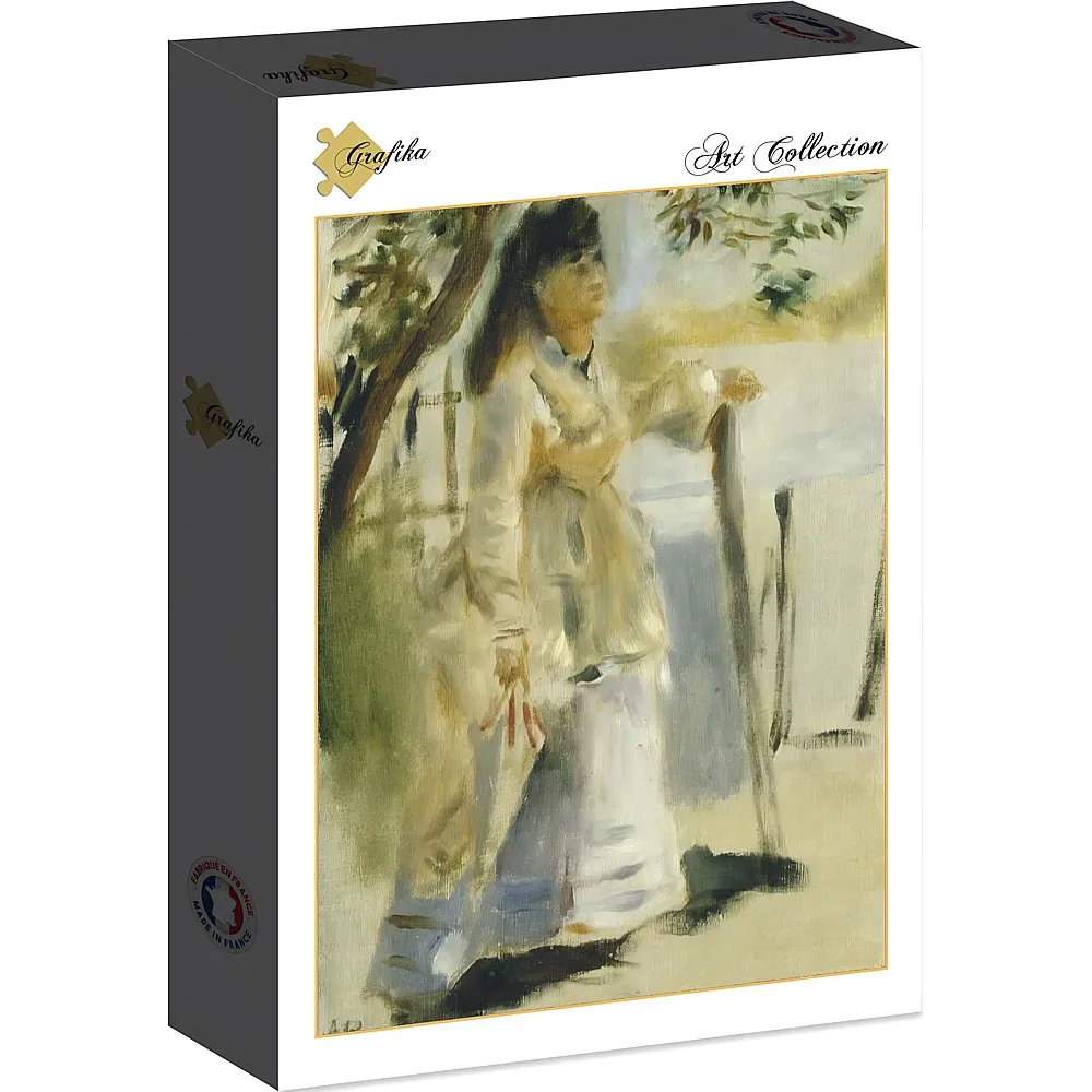 Grafika Puzzle Art Collection Auguste Renoir: Woman by a Fence, 1866 - 2000 Teile