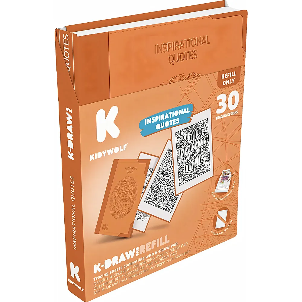 Kidywolf Nachf�llpack Spr�che zu Designtafel
