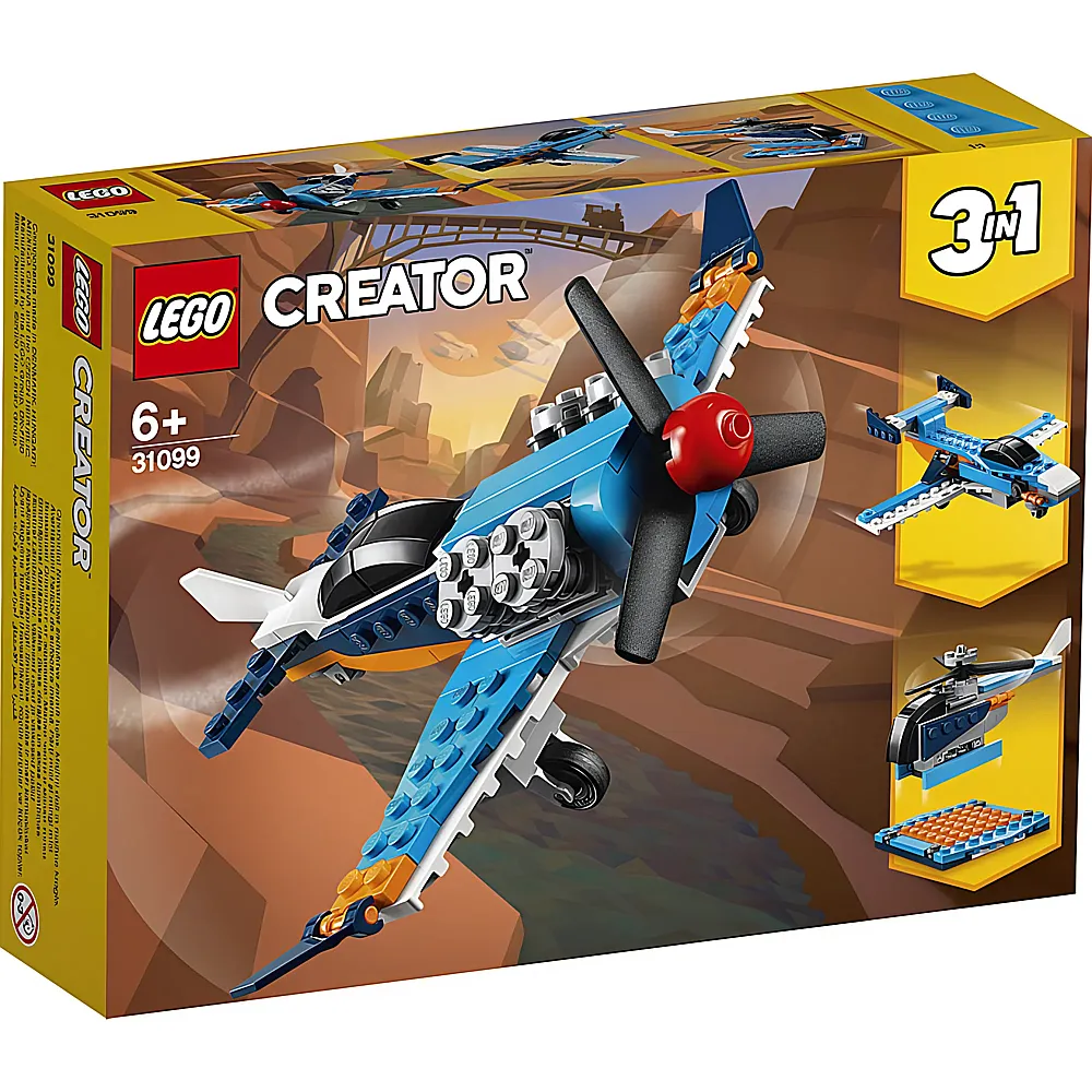 LEGO Creator Propellerflugzeug 31099