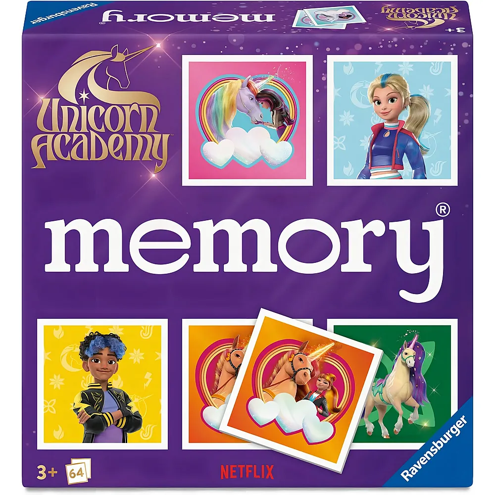 Ravensburger Spiele Memory Unicorn Academy