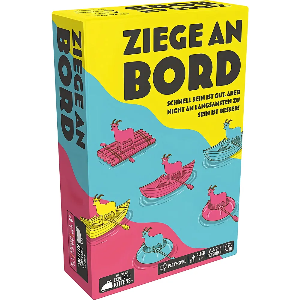 Exploding Kittens Ziege an Bord - Deutsch