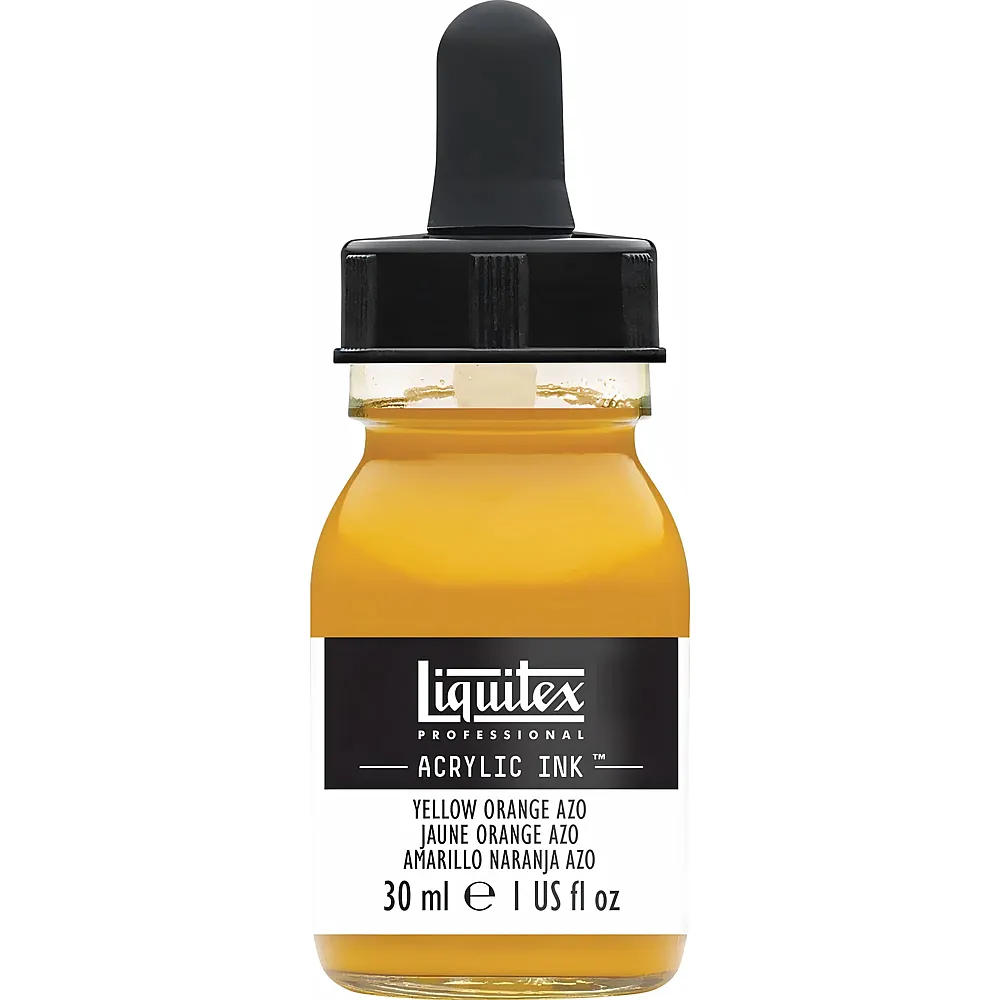 Liquitex Lqx Prof. Acrylic Ink 30ml Flasche Gelborange Azo - Suche