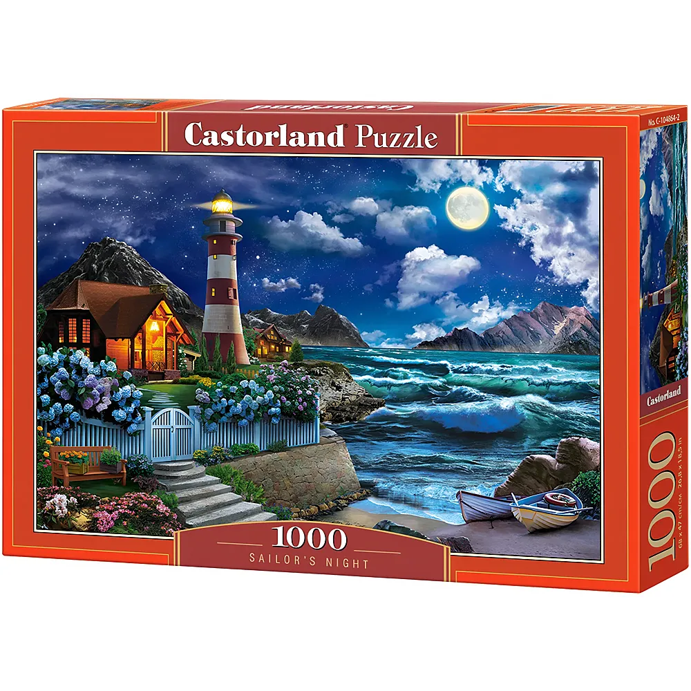 Castorland Puzzle Matrosennacht 1000Teile