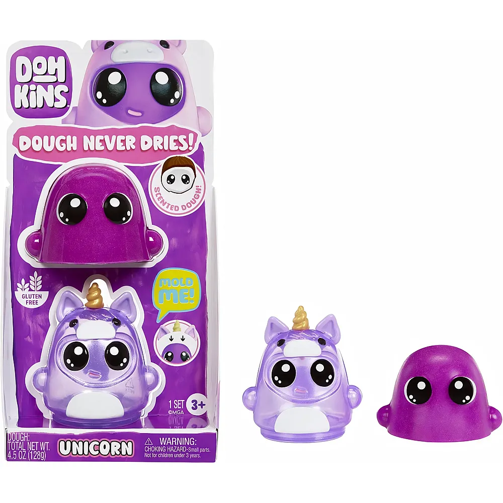 MGA DohKins Unicorn Single Pack Character
