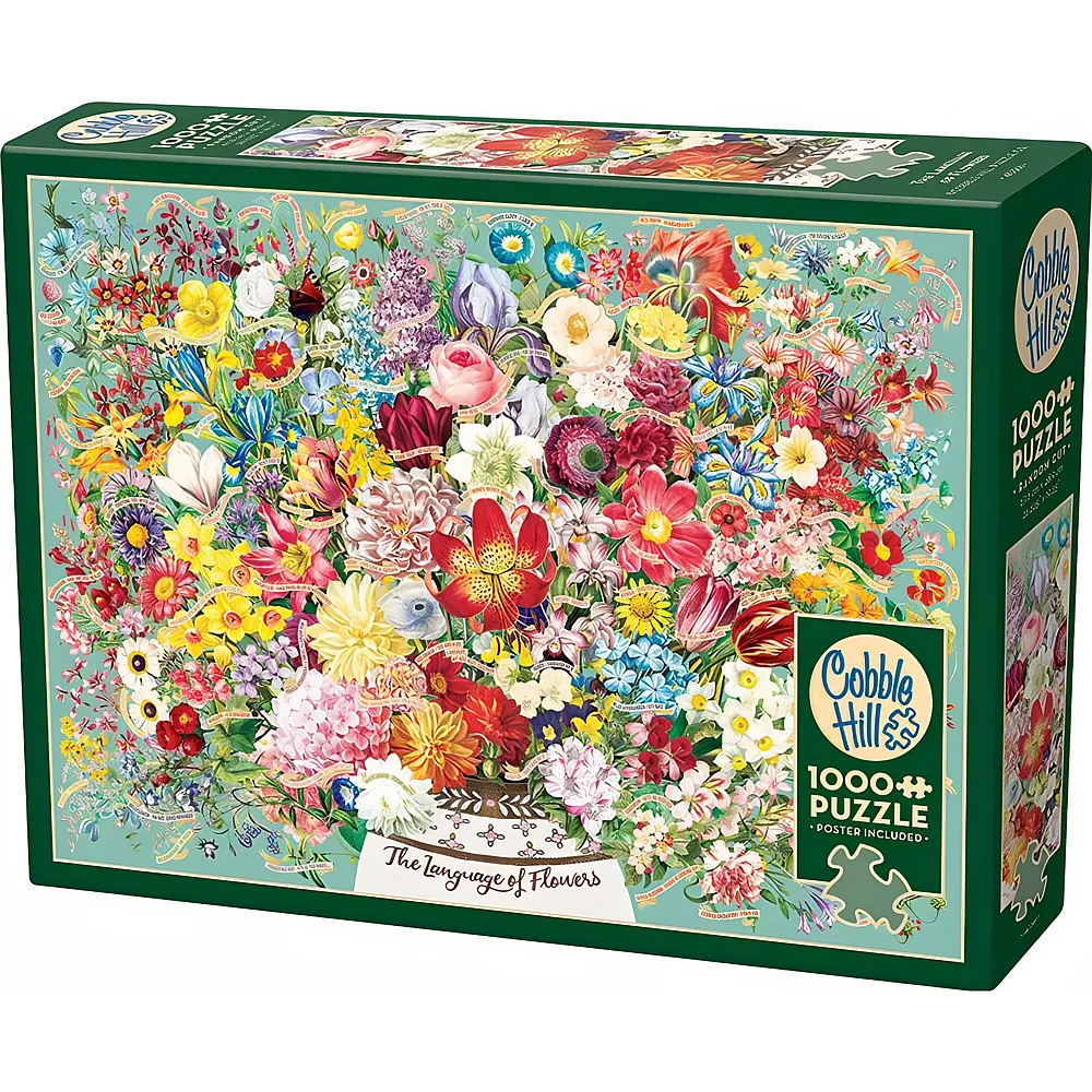 Cobble Hill Puzzle Die Sprache der Blumen - 1000 Teile
