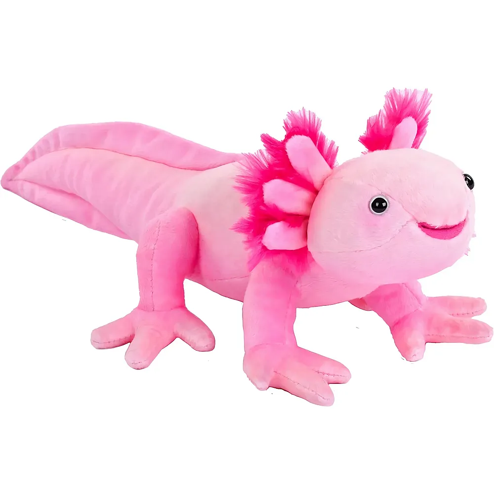 meinspielzeug - Wild Republic Aquatic Axolotl Pink - 20 cm | Meerestiere Pl�sch