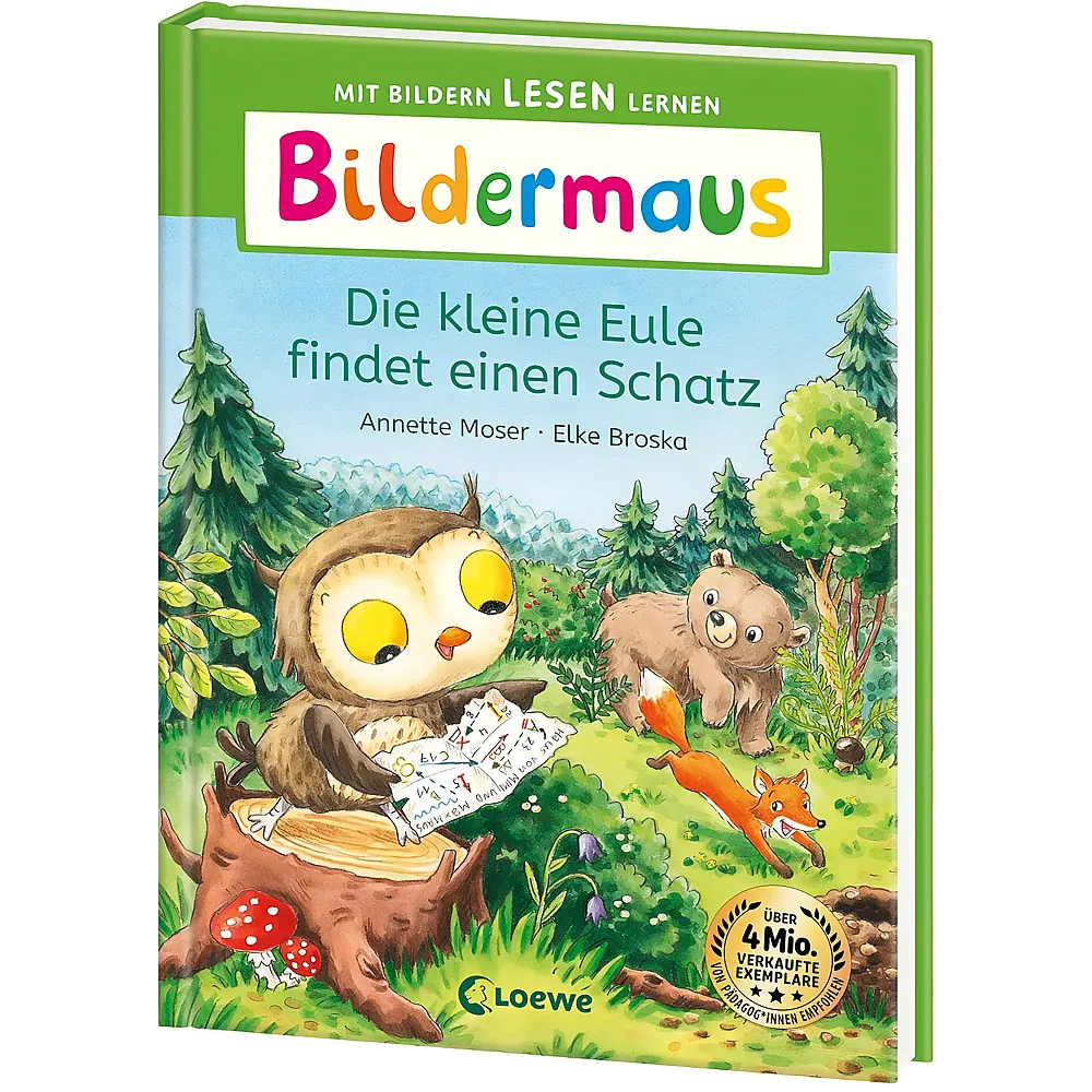 Loewe Bildermaus Die kleine Eule findet einen Schatz
