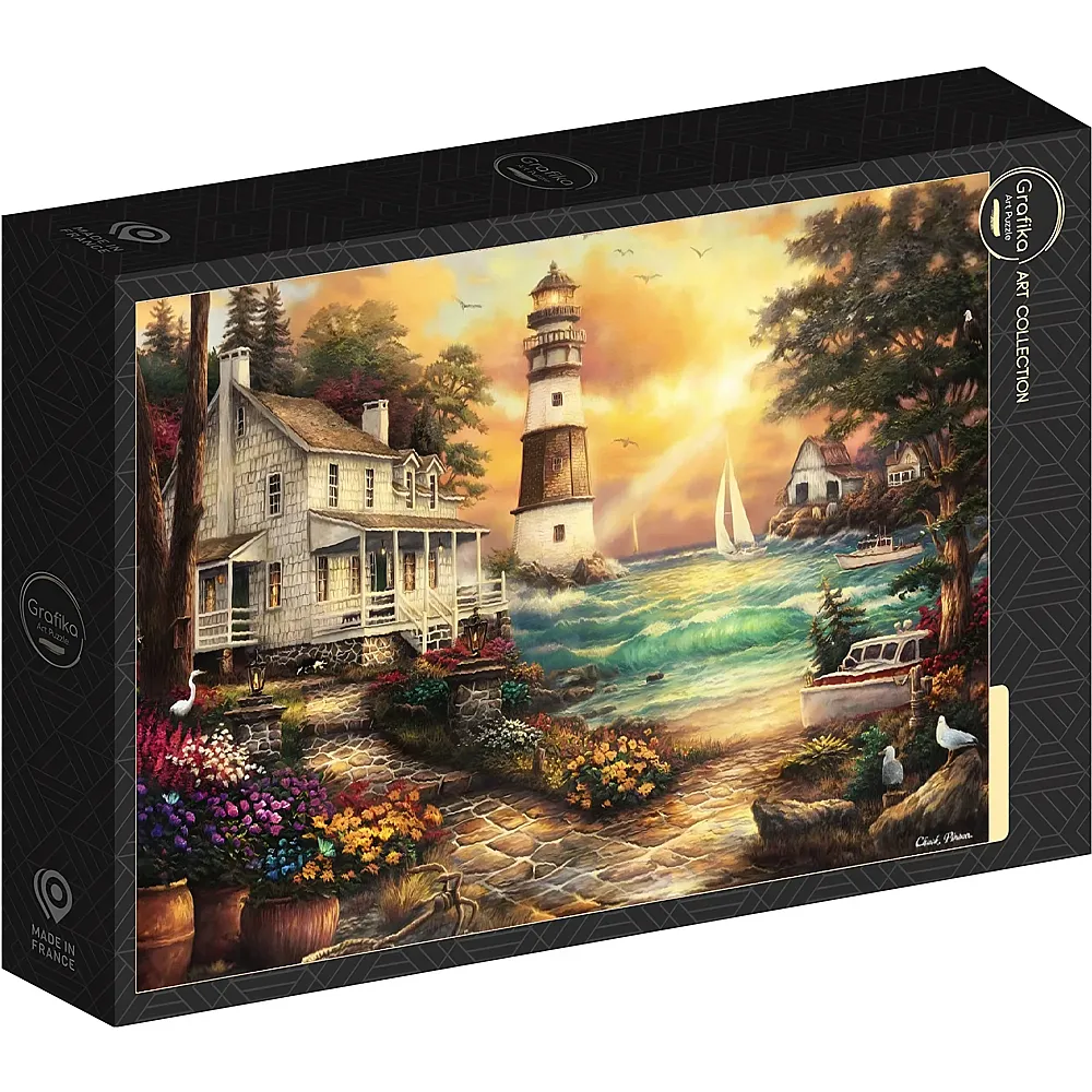 Grafika Puzzle Art Collection Chuck Pinson Cottage by the Sea 500Teile