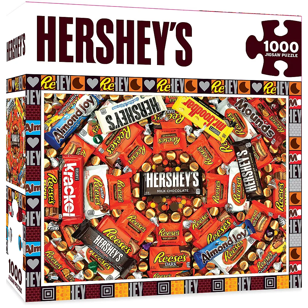 Master Pieces Puzzle Hershey Chocolate Collage - 1000 Teile