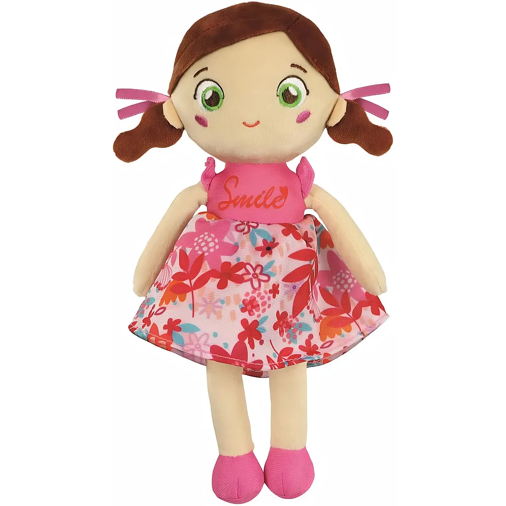 Clementoni Baby Pl�schpuppe Rosa Lilly - 28 cm - Stoffpuppen