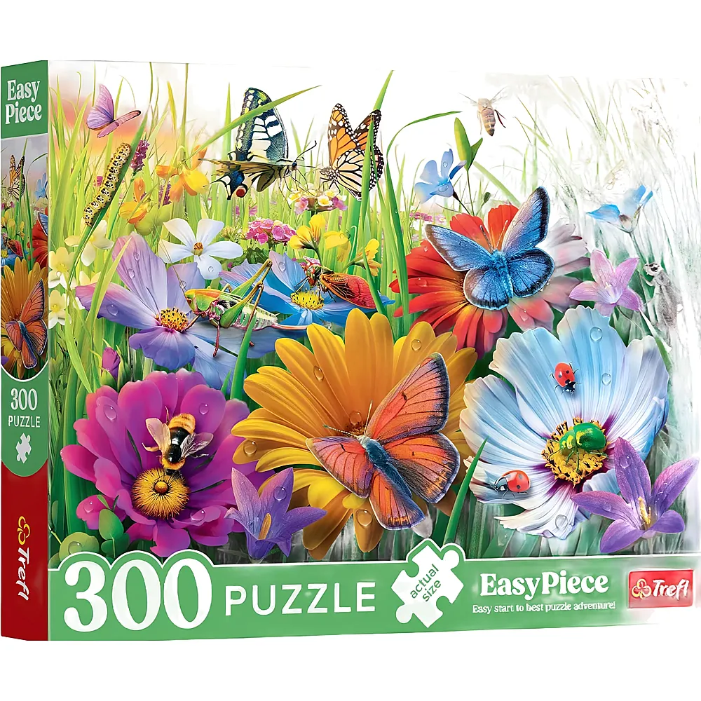 meinspielzeug - Trefl Puzzle Insekten auf der Wiese 300Teile | Puzzle 105-300 Teile