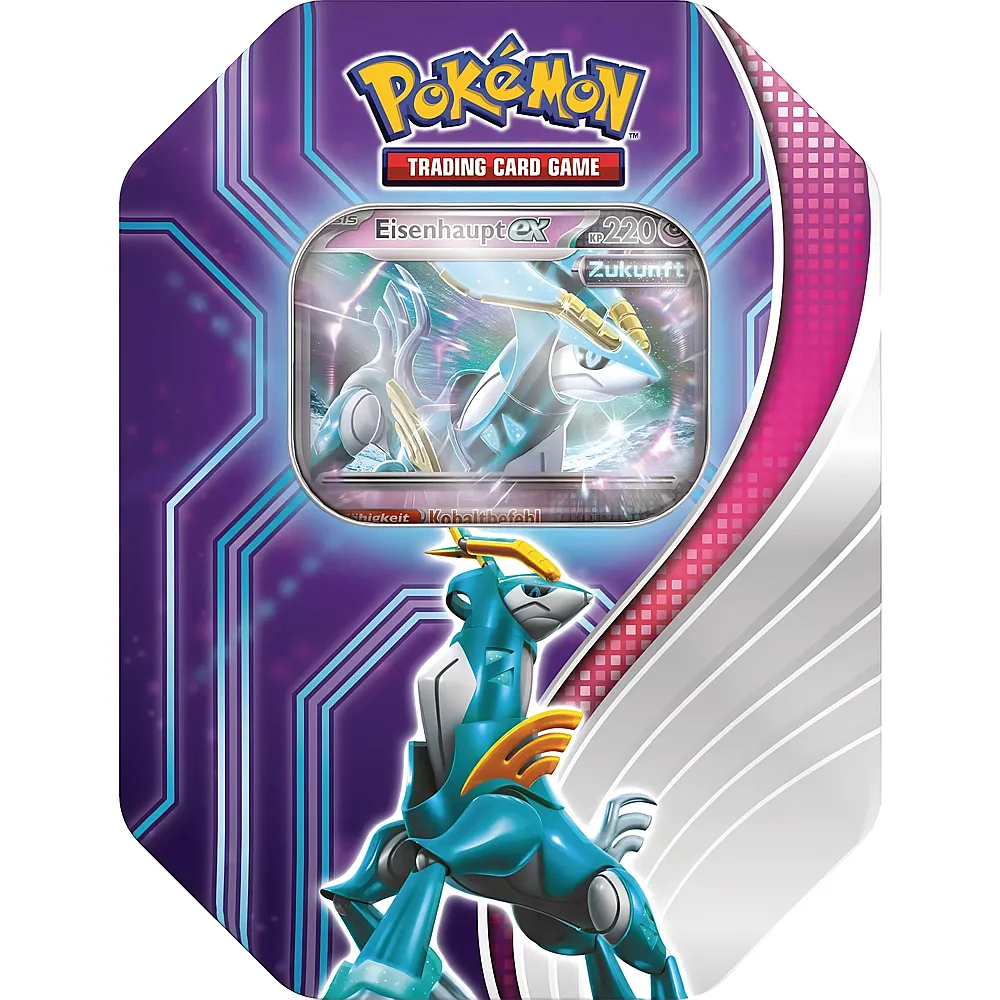 Pok�mon TCG Pok�mon Tin-Box Paradox-Schicksale: Eisenhaupt-ex DE