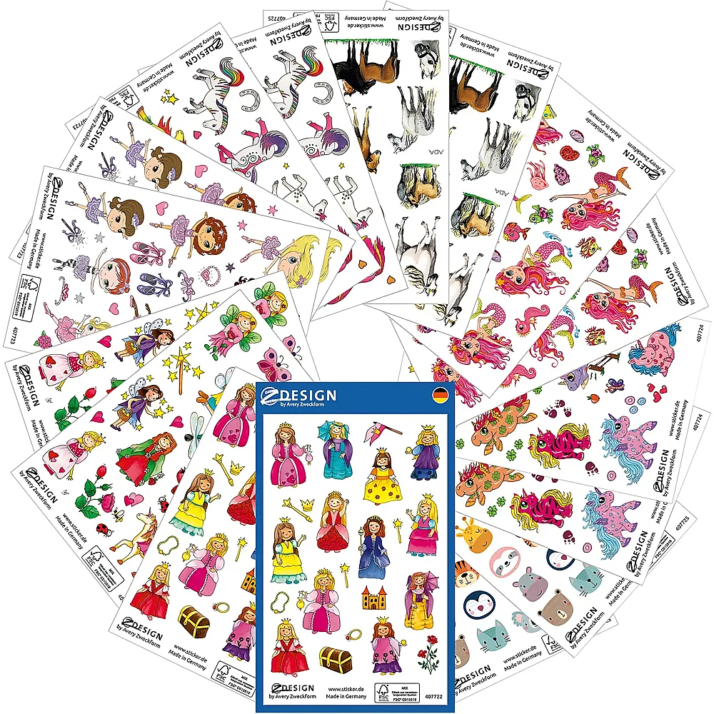 Z-Design Sticker M�dchen
