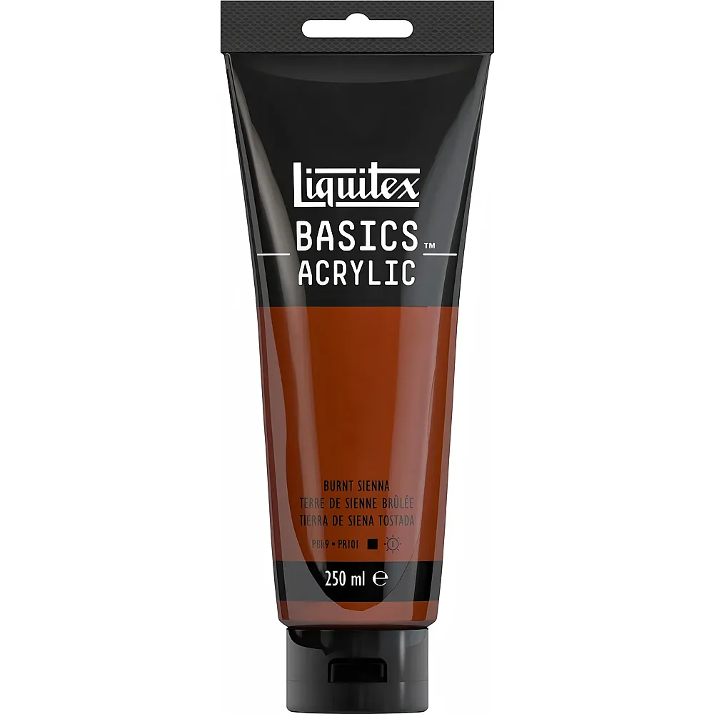 Liquitex Basics Acrylfarbe Siena Gebrannt - 250 ml