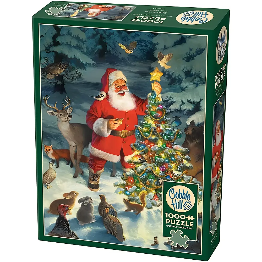 Cobble Hill Puzzle Santa's Tree 1000Teile
