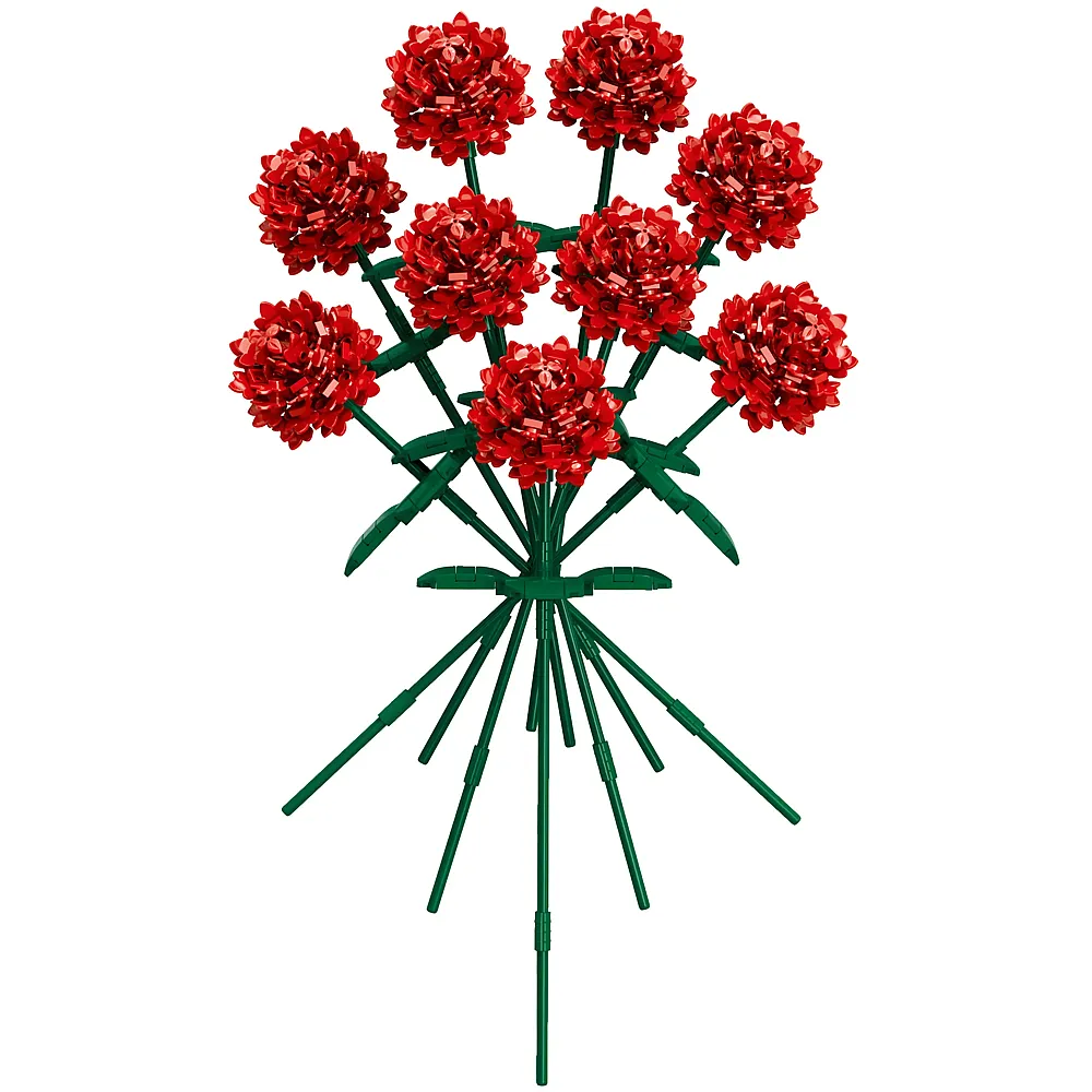 Brixies Plus Blumenstrauss Sweethart - 896 Teile | Klemmbausteine Natur