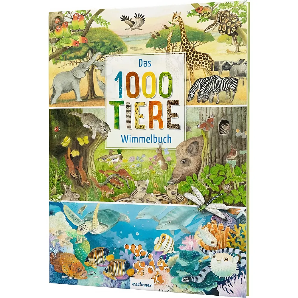 Thienemann Das 1000 Tiere Wimmelbuch