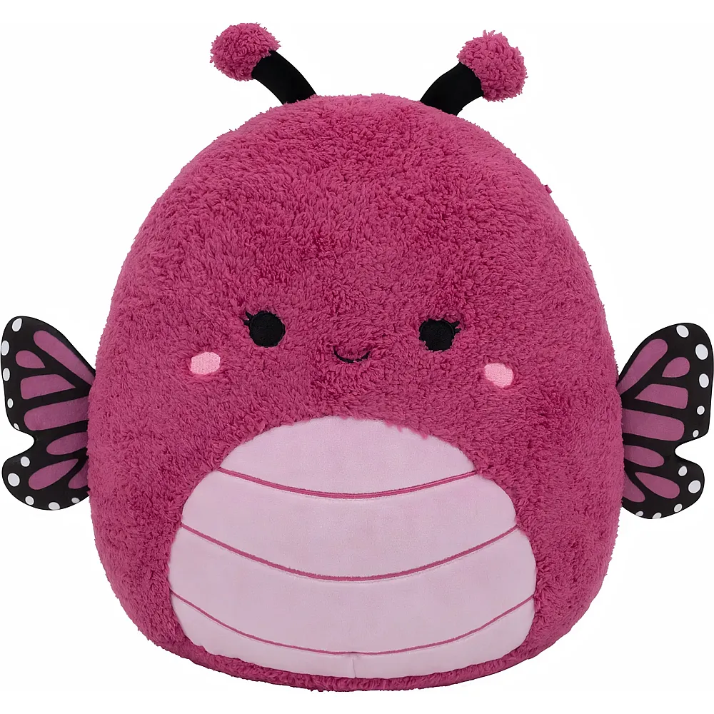 Squishmallows Pl�sch Monarchfalter Himbeerfarben - 30 cm