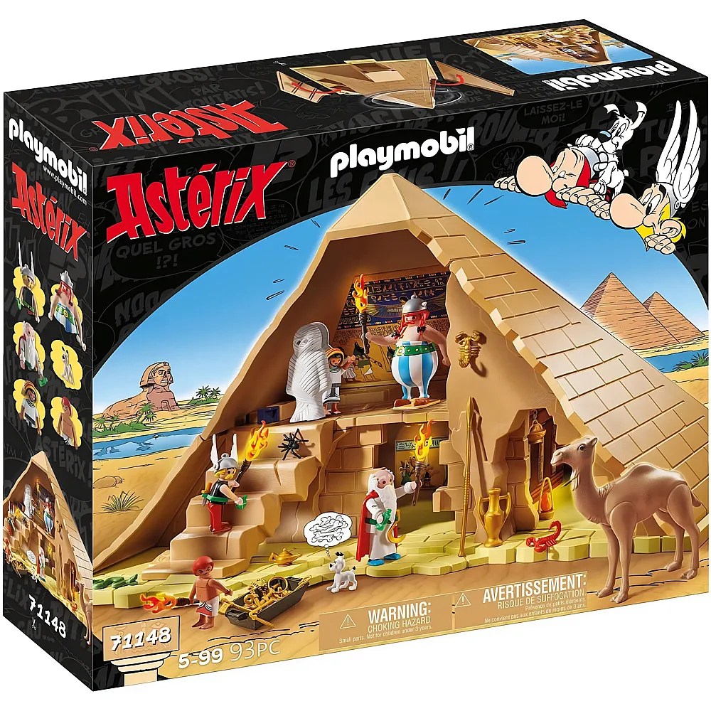 PLAYMOBIL Asterix Pyramide des Pharao 71148