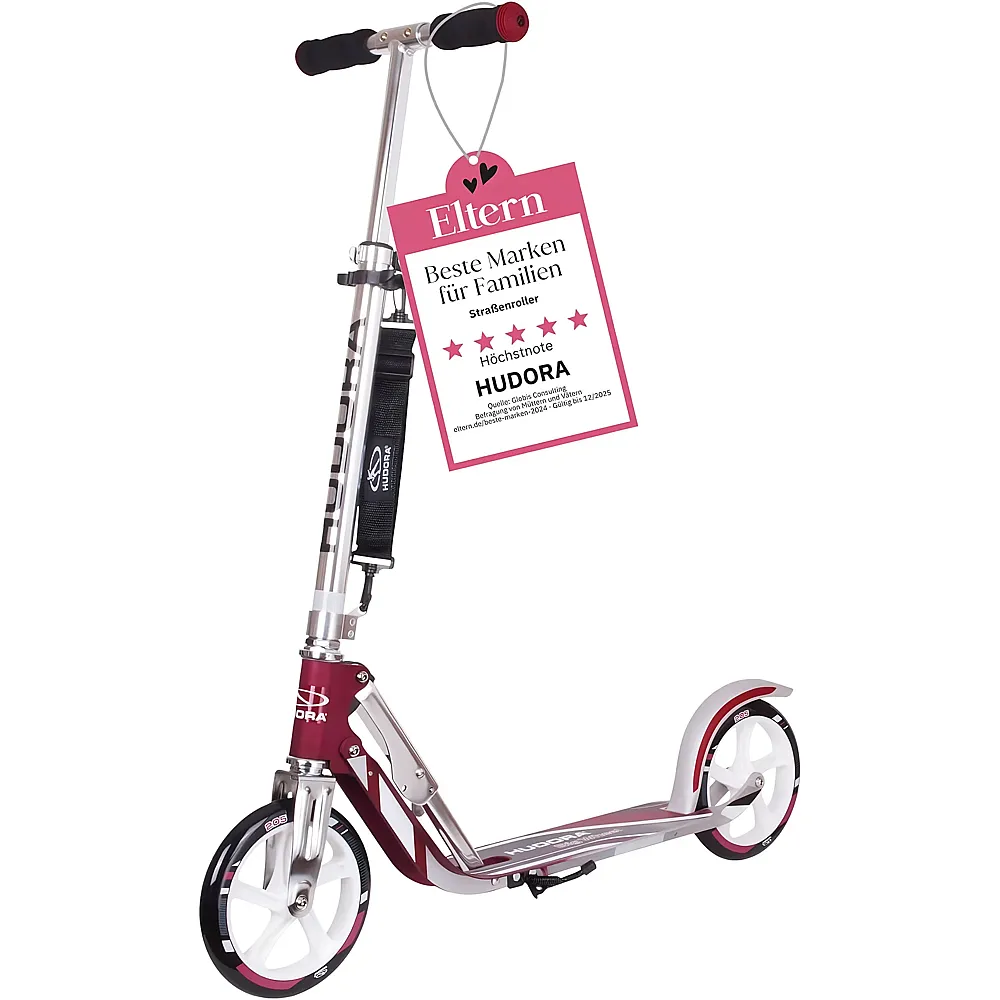 Hudora Scooter BIG Wheel RX205 Step Magenta/Silber