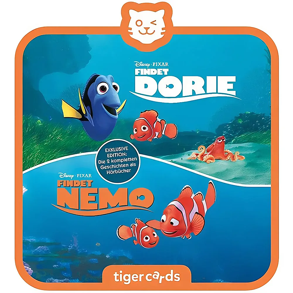 Tigermedia tigercard Disney Findet Dorie Findet Nemo & Findet Dorie DE | Hrbcher & Hrspiele