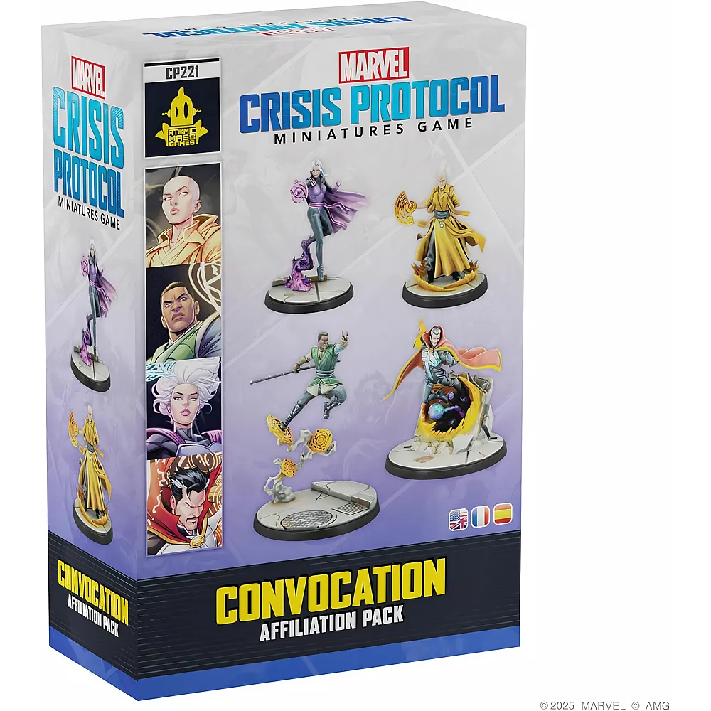 Atomic Mass Games Marvel Crisis Protocol Convocation Affiliation mult
