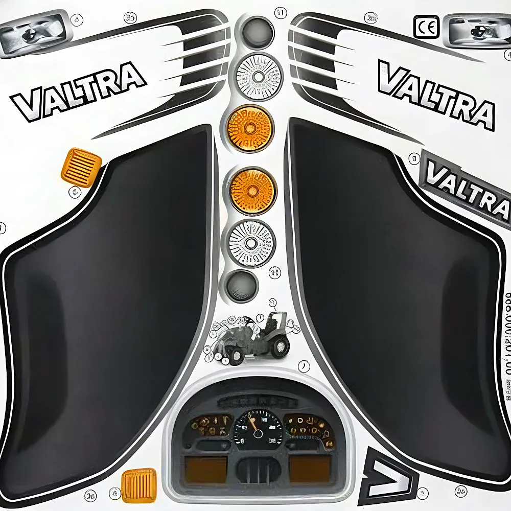 RollyToys Aufkleber X-Trac Valtra | Fahrzeuge Ersatzteile