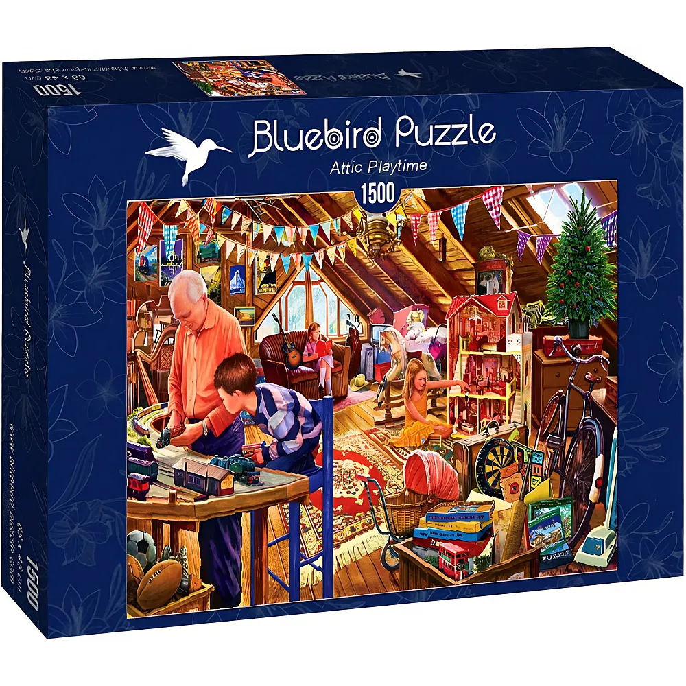 Bluebird Puzzle Attic Playtime - 1500 Teile