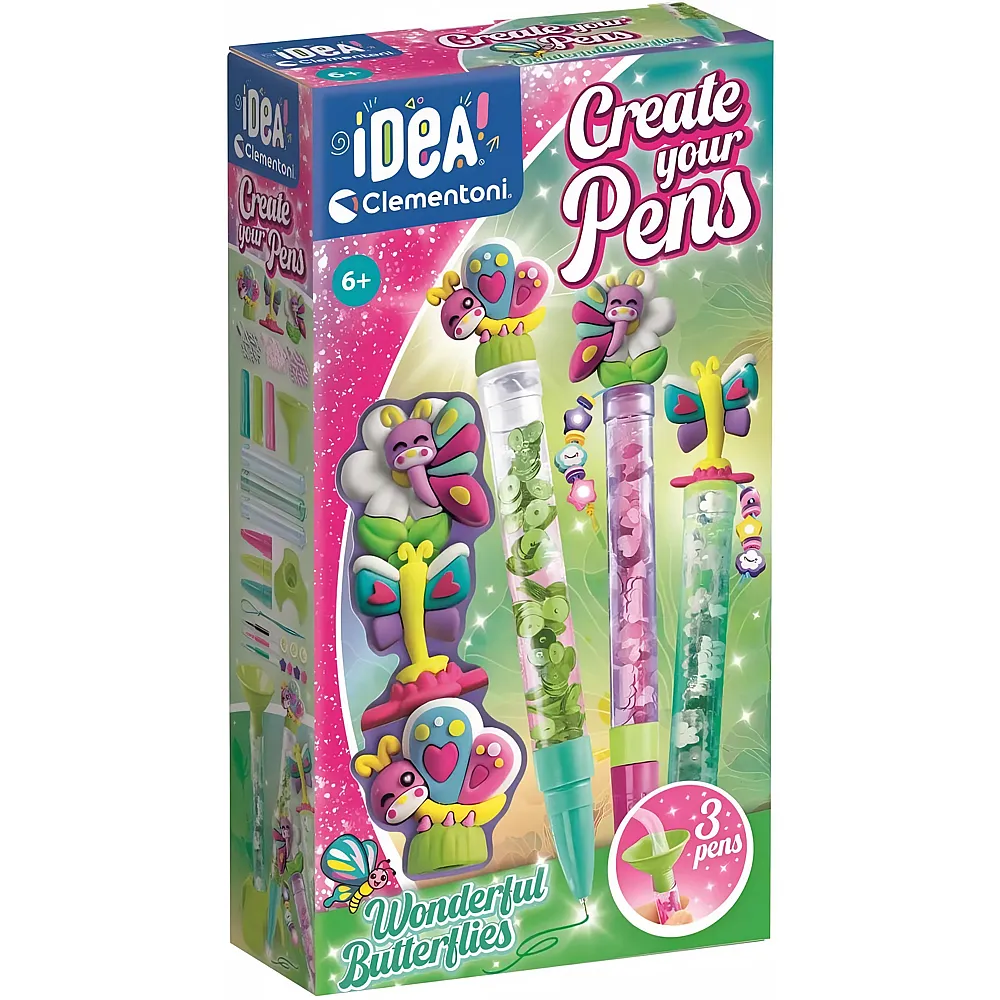 Clementoni Idea Kleines Stiftlabor Sweets - Bastelsets