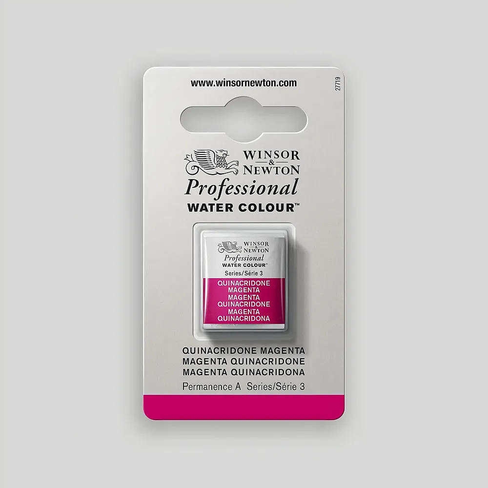 meinspielzeug - Winsor & Newton W&n Prof. Water Colour 1/2 Npfchen Chinacridon Magenta