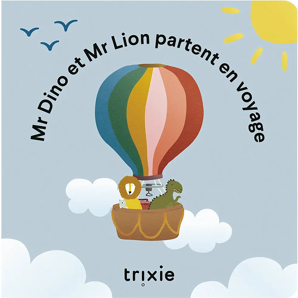 Trixie Livre de conte Dino et Lion partent en voyage FR - Suche