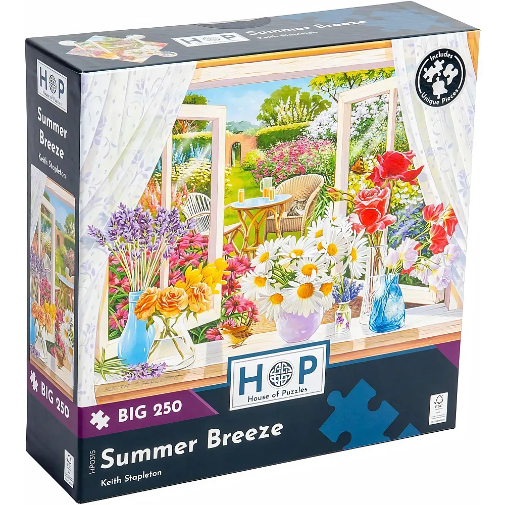 HOP - House of Puzzles Summer Breeze - 250 Teile