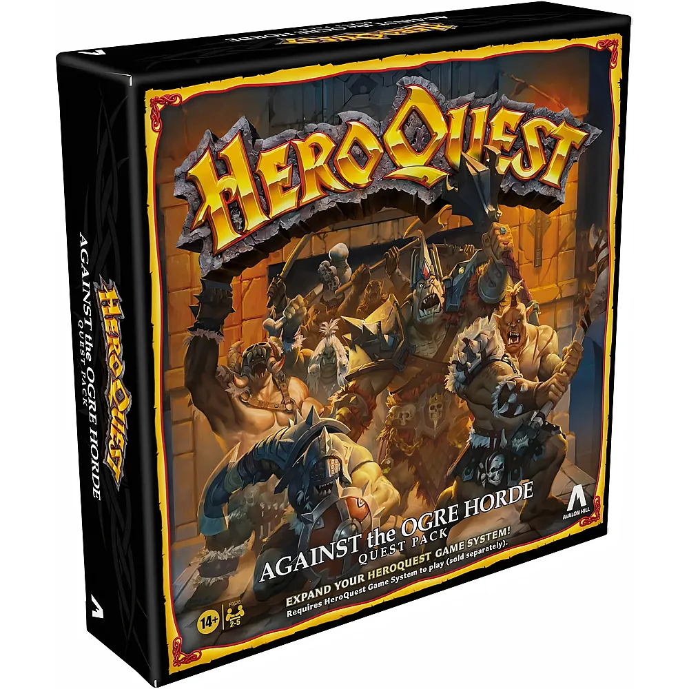 Avalon Hill HeroQuest Against the Ogre Horde Quest Pack - Englisch