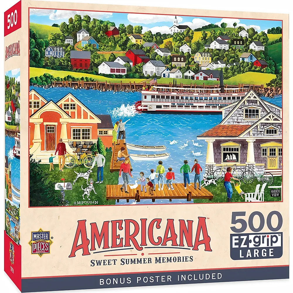Master Pieces Puzzle Americana S�sse Sommererinnerungen - 500 Teile