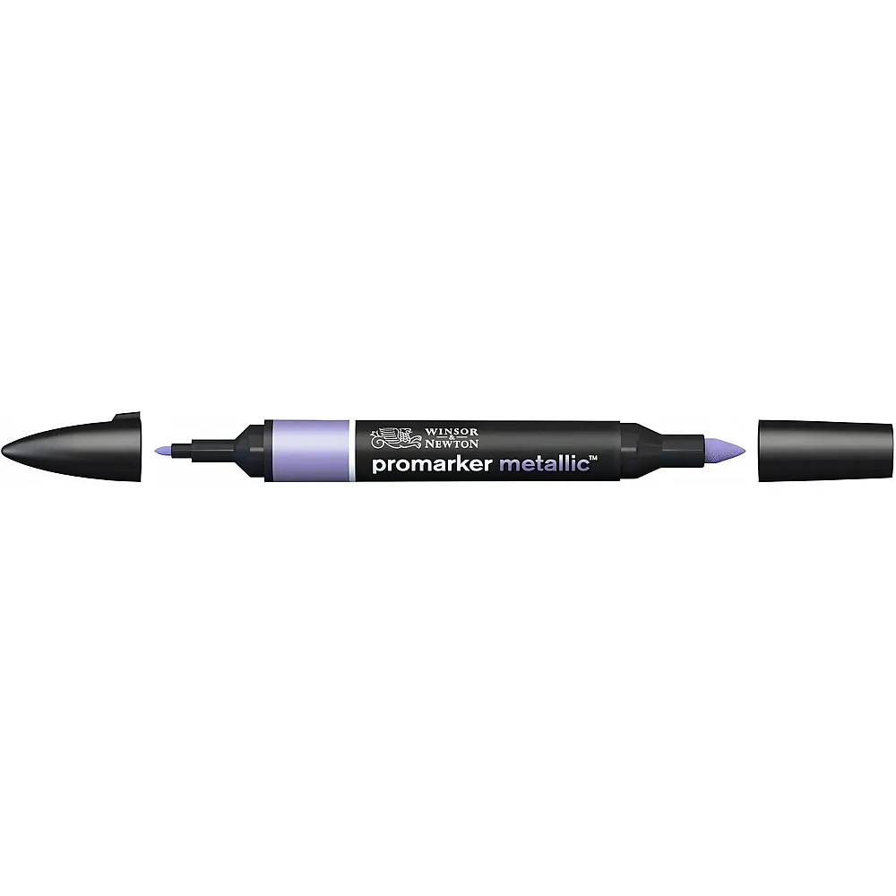 meinspielzeug - Winsor & Newton Promarker Metallic mit 2 Spitzen Violett | Farbe & Kreide