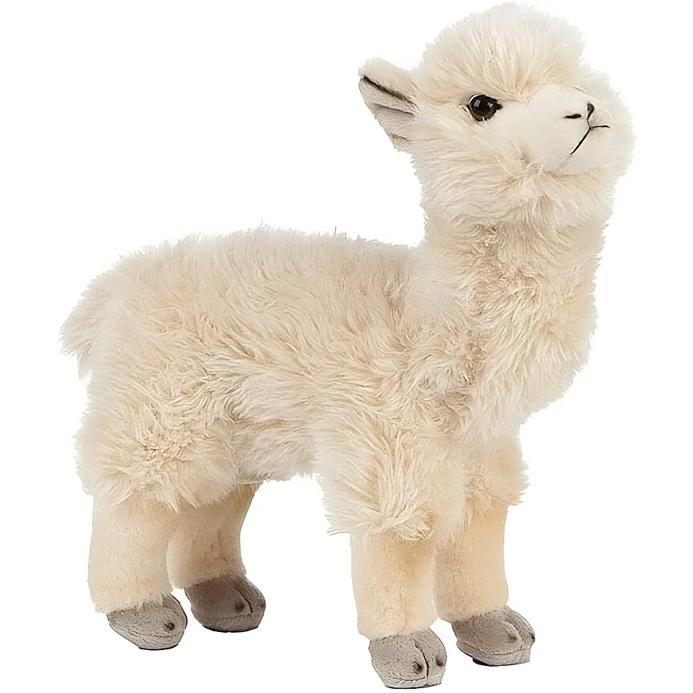 Living Nature Alpaca stehend - 25 cm | Wildtiere Pl�sch