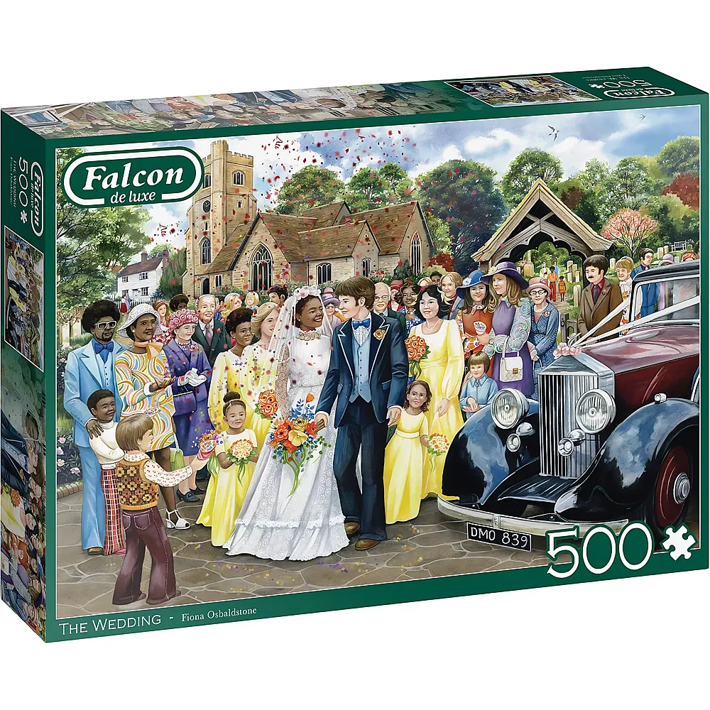 Falcon Puzzle Fiona Osbaldstone The Wedding - 500 Teile