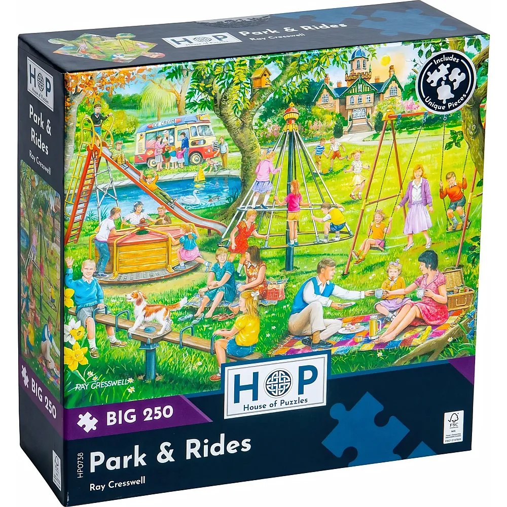 HOP - House of Puzzles Park & Rides 250Teile