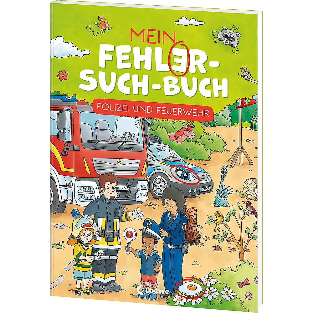 Loewe Mein Fehler-Such-Buch - Polizei und Feue