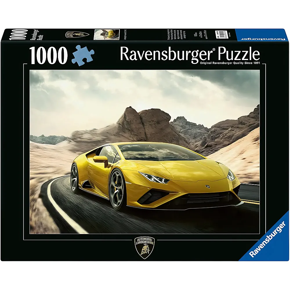 Ravensburger Puzzle Lamborghini Huracn EVO RWD 1000Teile