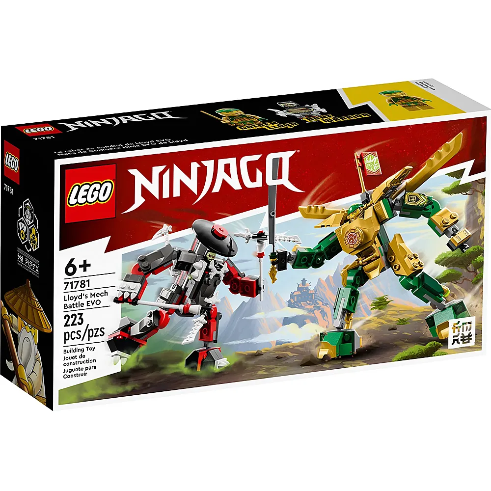 LEGO Ninjago Lloyds Mech-Duell EVO 71781