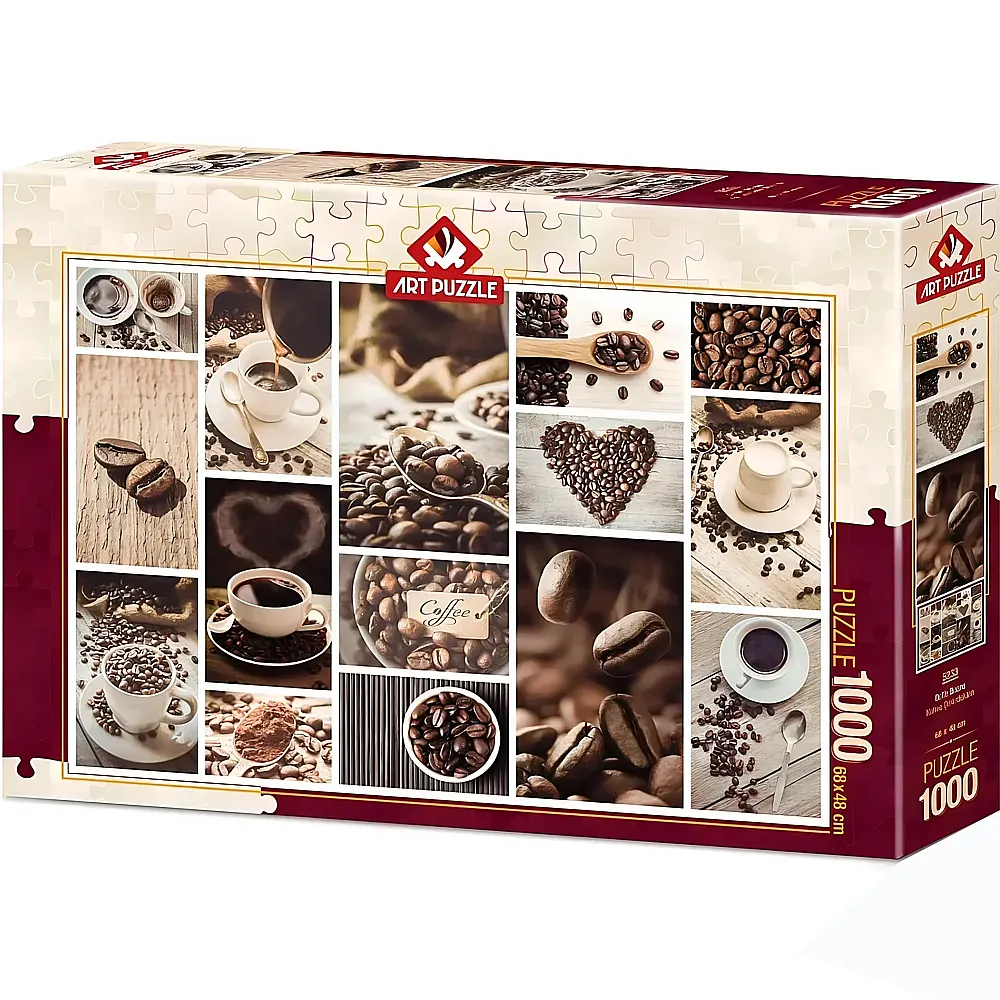 Art Puzzle Kaffeebohnen 1000Teile