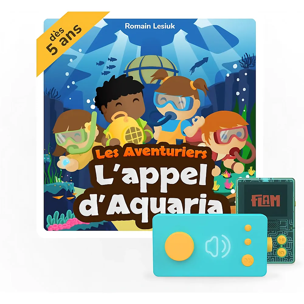 Lunii Album Audio Interactif L'appel D'aquaria FR