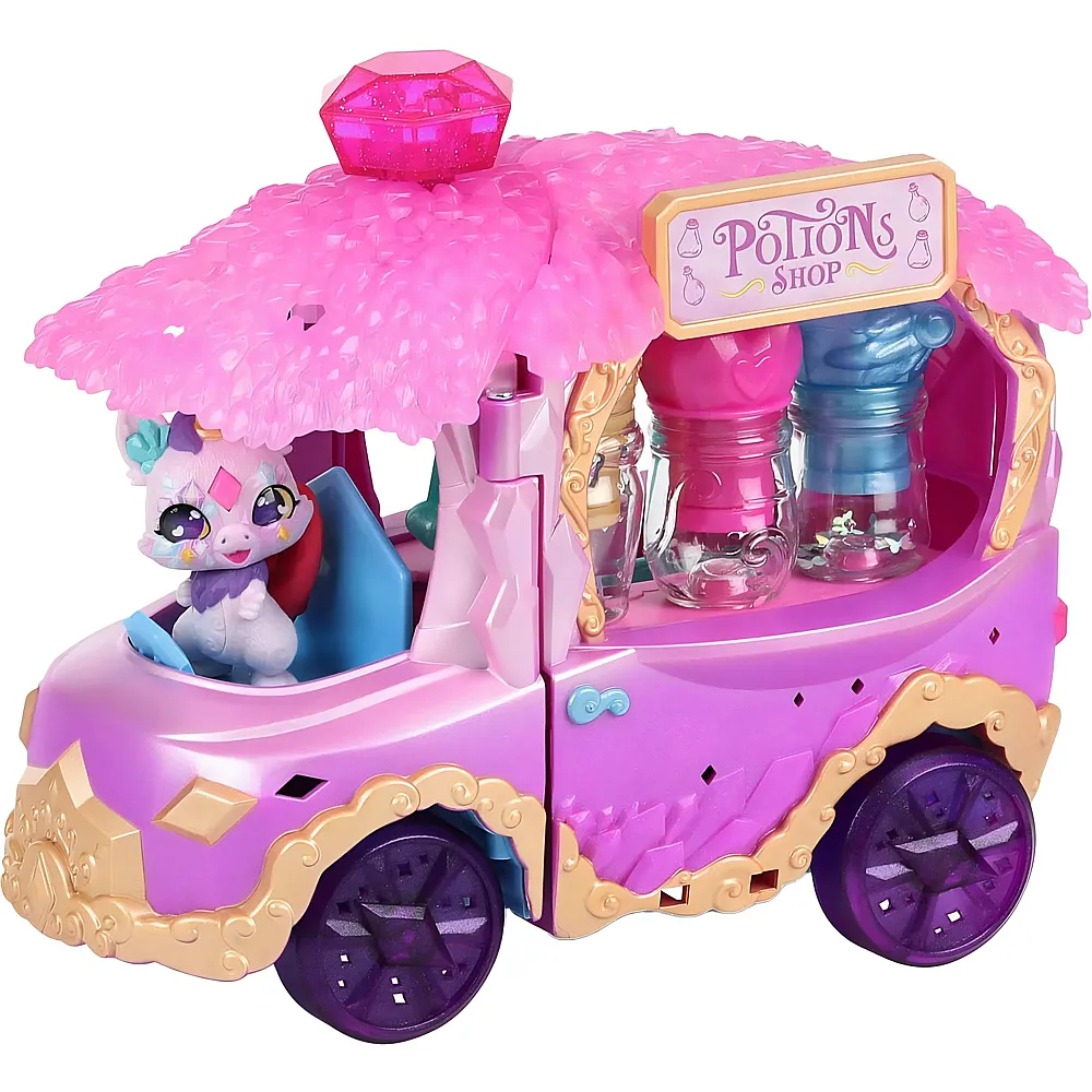 Moose Toys Magic Mixies Mixlings Sammelkessel, Zaubertrank, Fahrzeug, Kristallw�rter, Serie 3